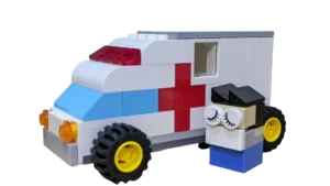 レゴ10698救急車の作り方