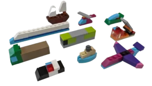 レゴ10698ミニ乗り物10種の作り方