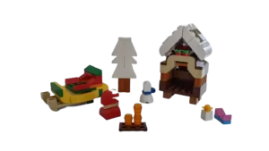 レゴ10698サンタの小屋の作り方