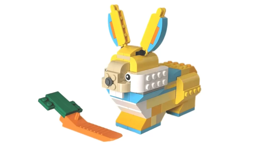 レゴ10698ウサギの作り方