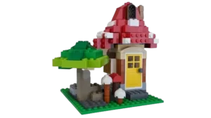 レゴ10698キノコの家の作り方