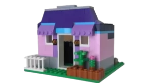レゴ10698家(紫とピンク)の作り方