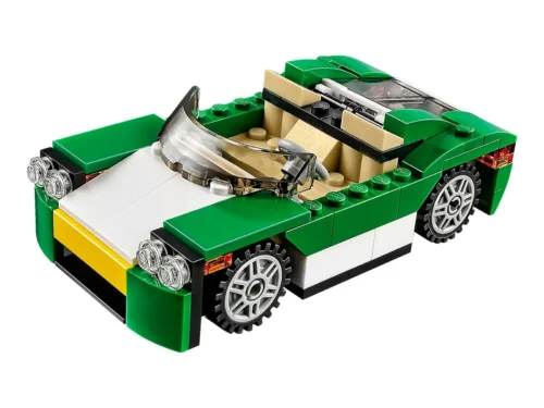 レゴ31056 緑のオープンカー